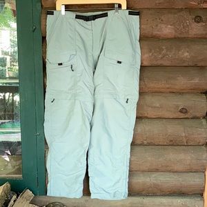 EMS Gray Zip Off Hiking Pants sz 16-R